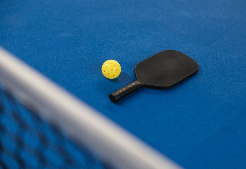 Adding spin to a pickleball