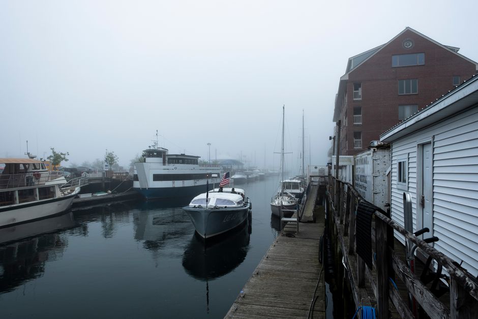 Portland, Maine harbor — home to a growing pickleball scene