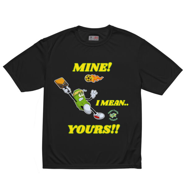 unisex-performance-crew-neck-t-shirt-black-front-6a85f3a1e3ce9.jpg Mine — Funny Pickleball T-Shirt