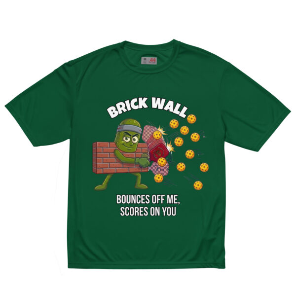 Brick Wall — Funny Pickleball T-Shirt