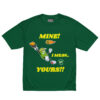 unisex-performance-crew-neck-t-shirt-forest-green-front-6a85f3a1e4a74.jpg Mine — Funny Pickleball T-Shirt