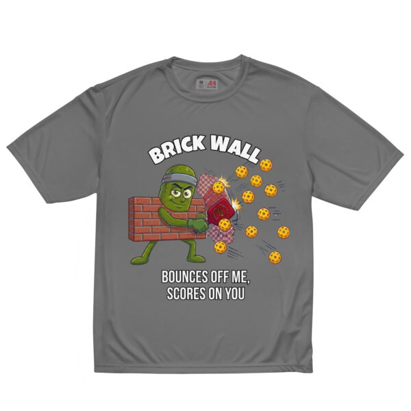 Brick Wall — Funny Pickleball T-Shirt
