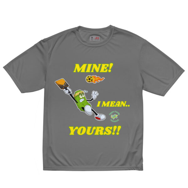 unisex-performance-crew-neck-t-shirt-graphite-front-6a85f3a1e4abb.jpg Mine — Funny Pickleball T-Shirt