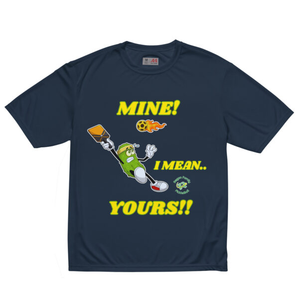 unisex-performance-crew-neck-t-shirt-navy-front-6a85f3a1e4ae3.jpg Mine — Funny Pickleball T-Shirt