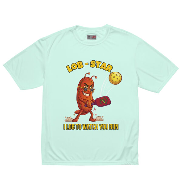 unisex-performance-crew-neck-t-shirt-pastel-mint-front-6a85f39fe26d1.jpg Lob Star — Funny Pickleball T-Shirt