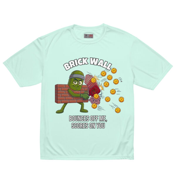 Brick Wall — Funny Pickleball T-Shirt