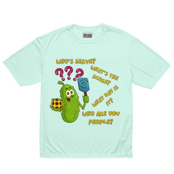 unisex-performance-crew-neck-t-shirt-pastel-mint-front-6a85f3a1bb290.jpg Pickleball Newbie — Funny T-Shirt