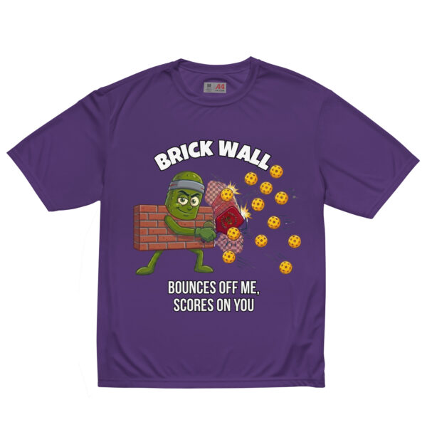 Brick Wall — Funny Pickleball T-Shirt