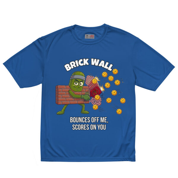 Brick Wall — Funny Pickleball T-Shirt