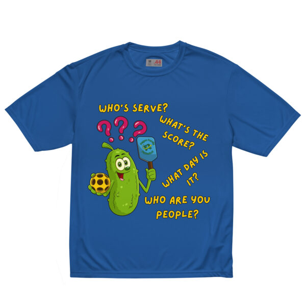 unisex-performance-crew-neck-t-shirt-royal-front-6a85f3a1bb2cb.jpg Pickleball Newbie — Funny T-Shirt