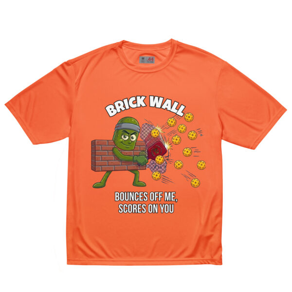 Brick Wall — Funny Pickleball T-Shirt
