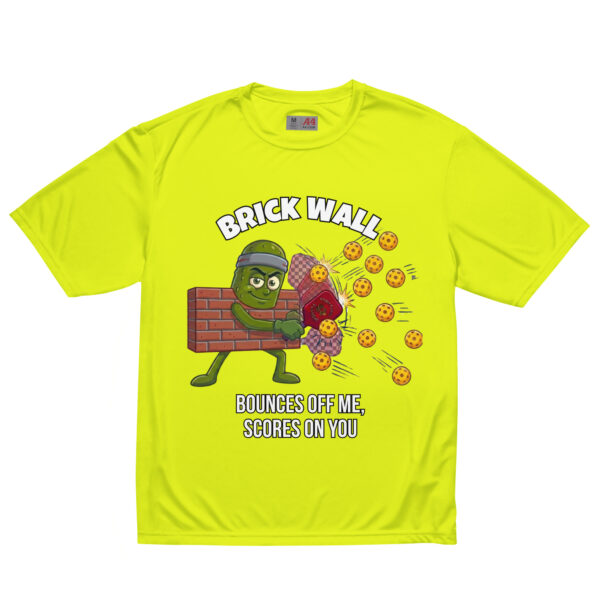 Brick Wall — Funny Pickleball T-Shirt