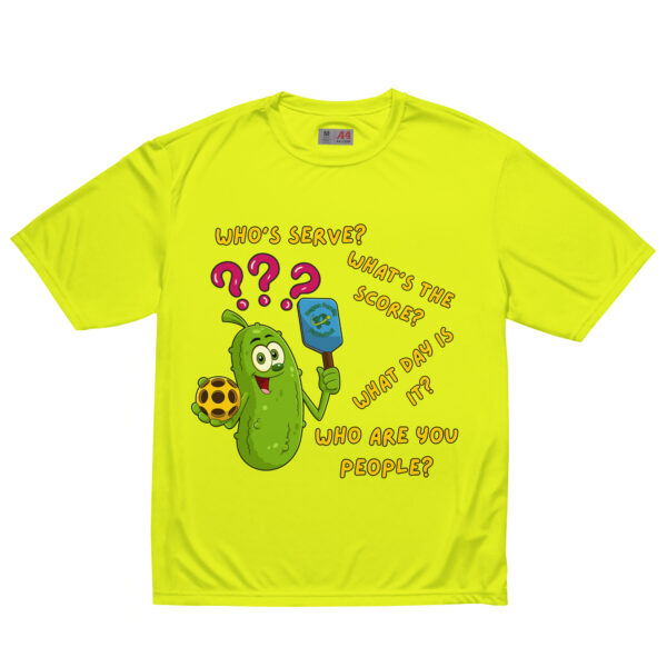 unisex-performance-crew-neck-t-shirt-safety-yellow-front-6a85f3a1bb305.jpg Pickleball Newbie — Funny T-Shirt