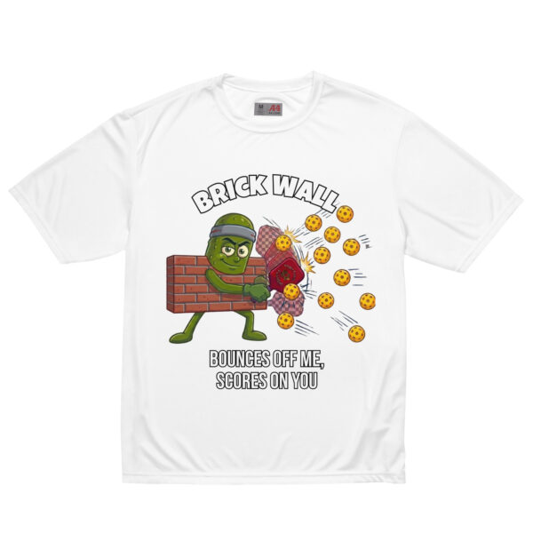 Brick Wall — Funny Pickleball T-Shirt