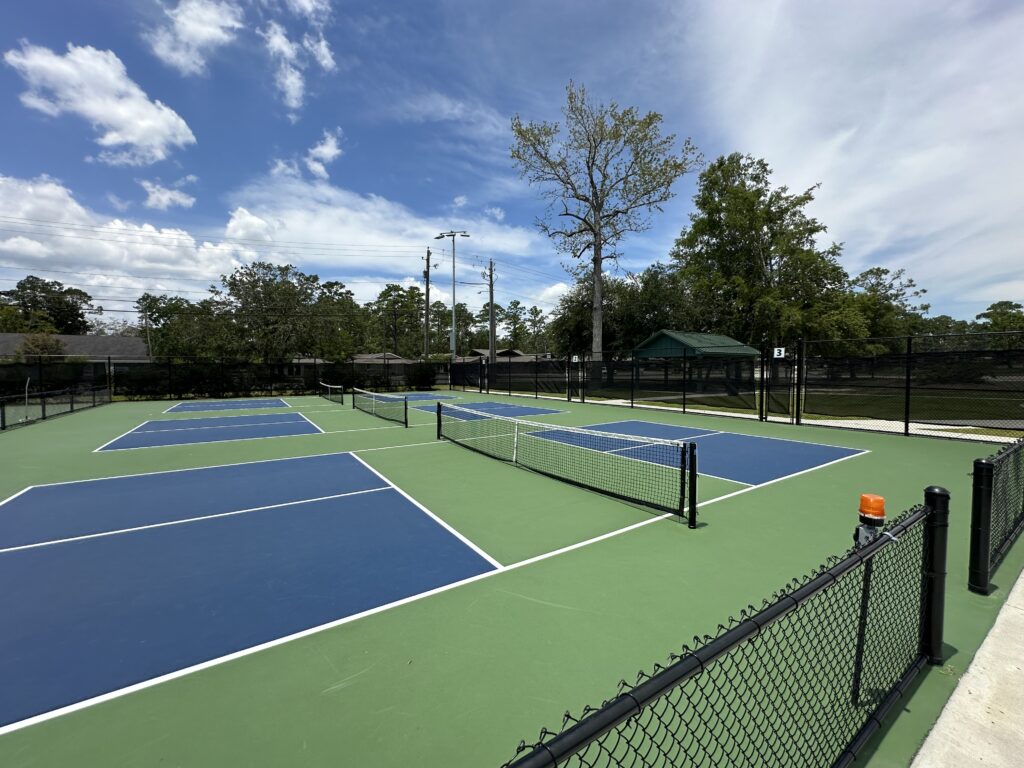Pickleball courts — a great place to drill out bad habits