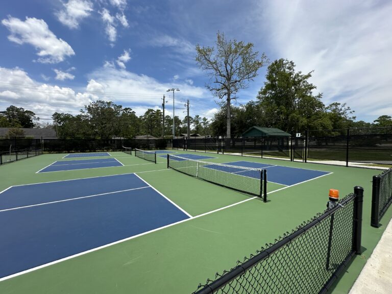 Pickleball courts — a great place to drill out bad habits